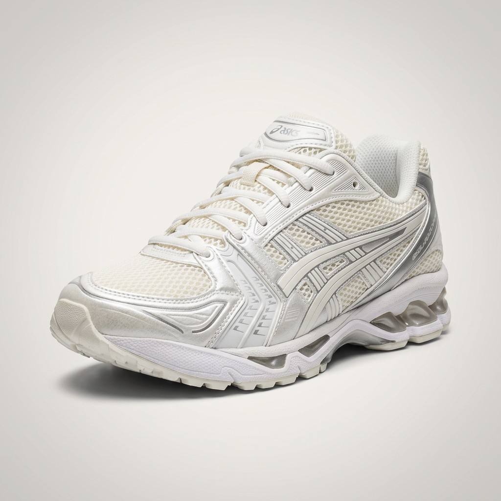 Asics Gel-Kayano — Blanc / Argent