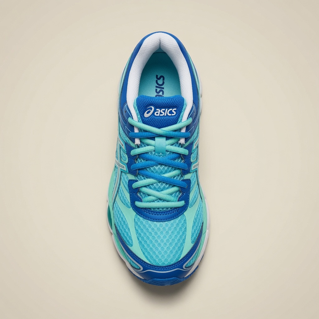 Asics Gel-Kayano — Bleu/Turquoise vue 3