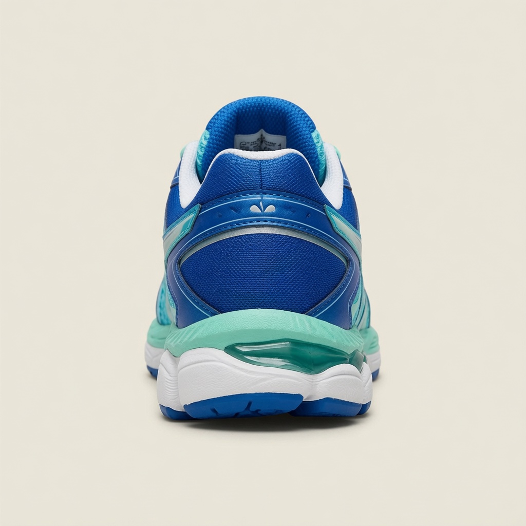 Asics Gel-Kayano — Bleu/Turquoise vue 4