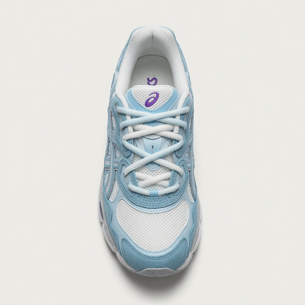 Asics Gel-NYC — Bleu ciel vue 3