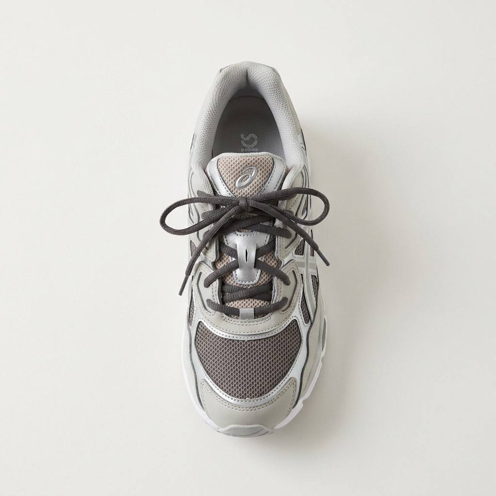 Asics Gel-NYC — Gris / Argent vue 5