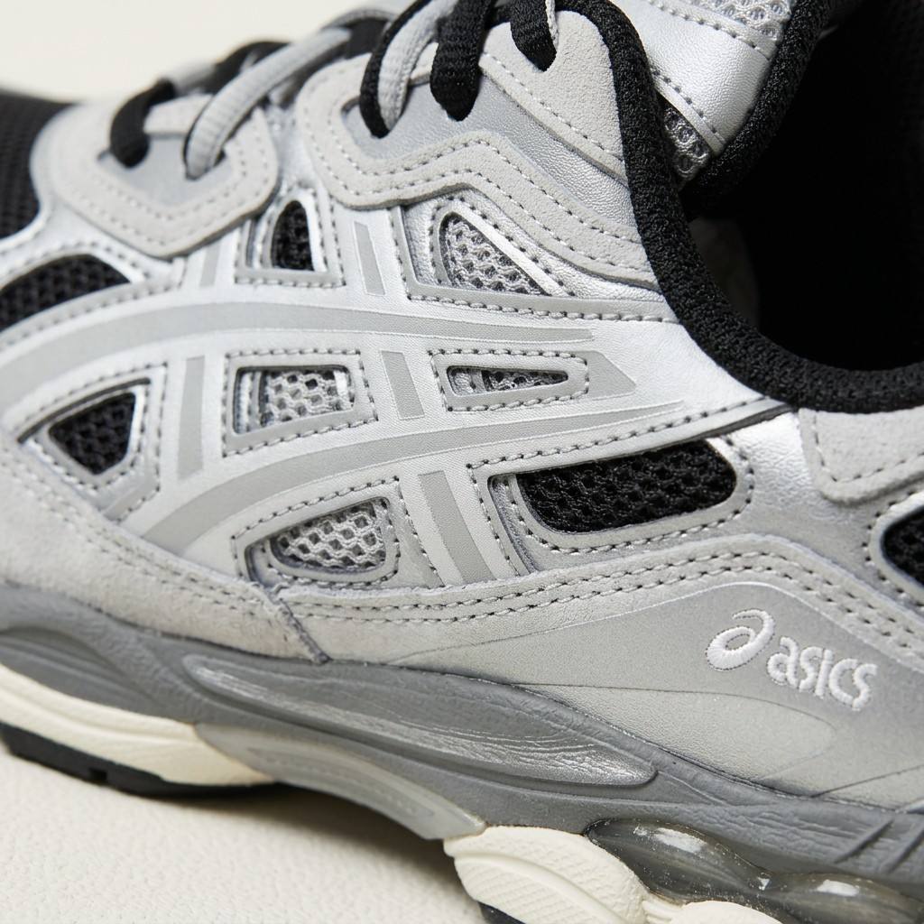 Asics Gel-NYC — Gris/Noir vue 3