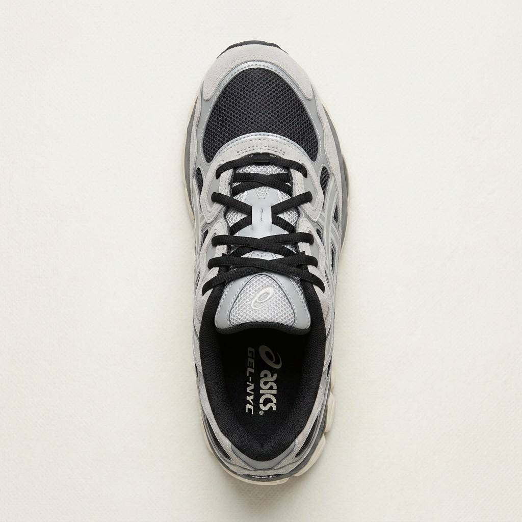 Asics Gel-NYC — Gris/Noir vue 4