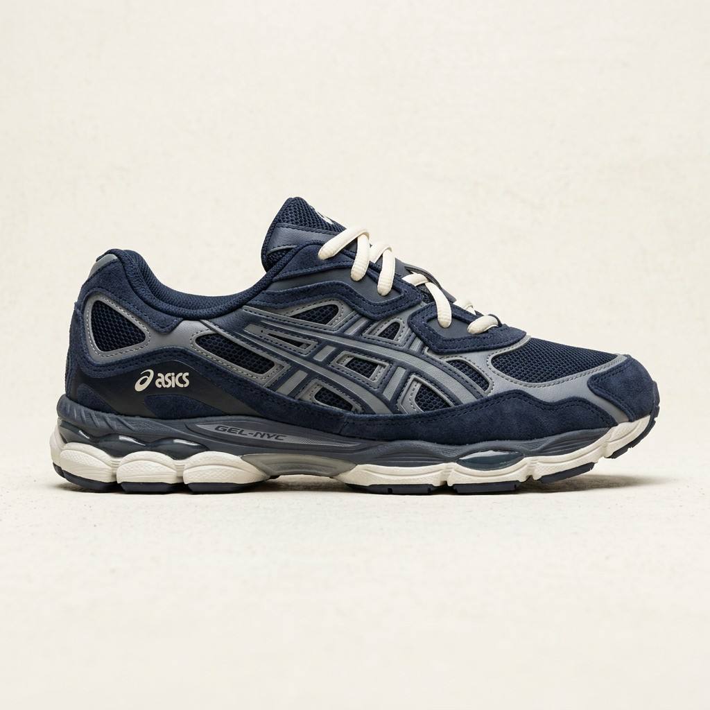Asics Gel-NYC — Bleu marine / Gris
