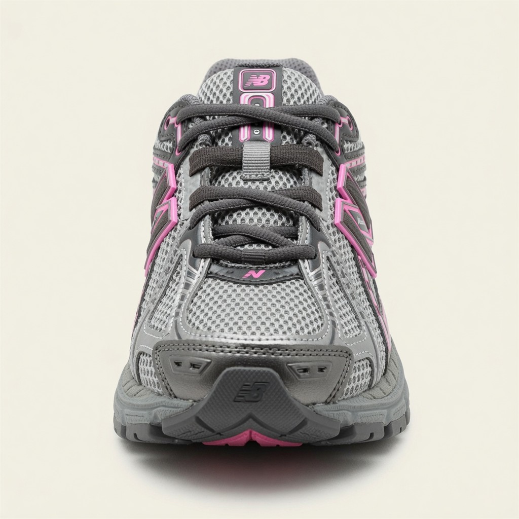 New Balance 1906R — Gris / Rose / Noir vue 4