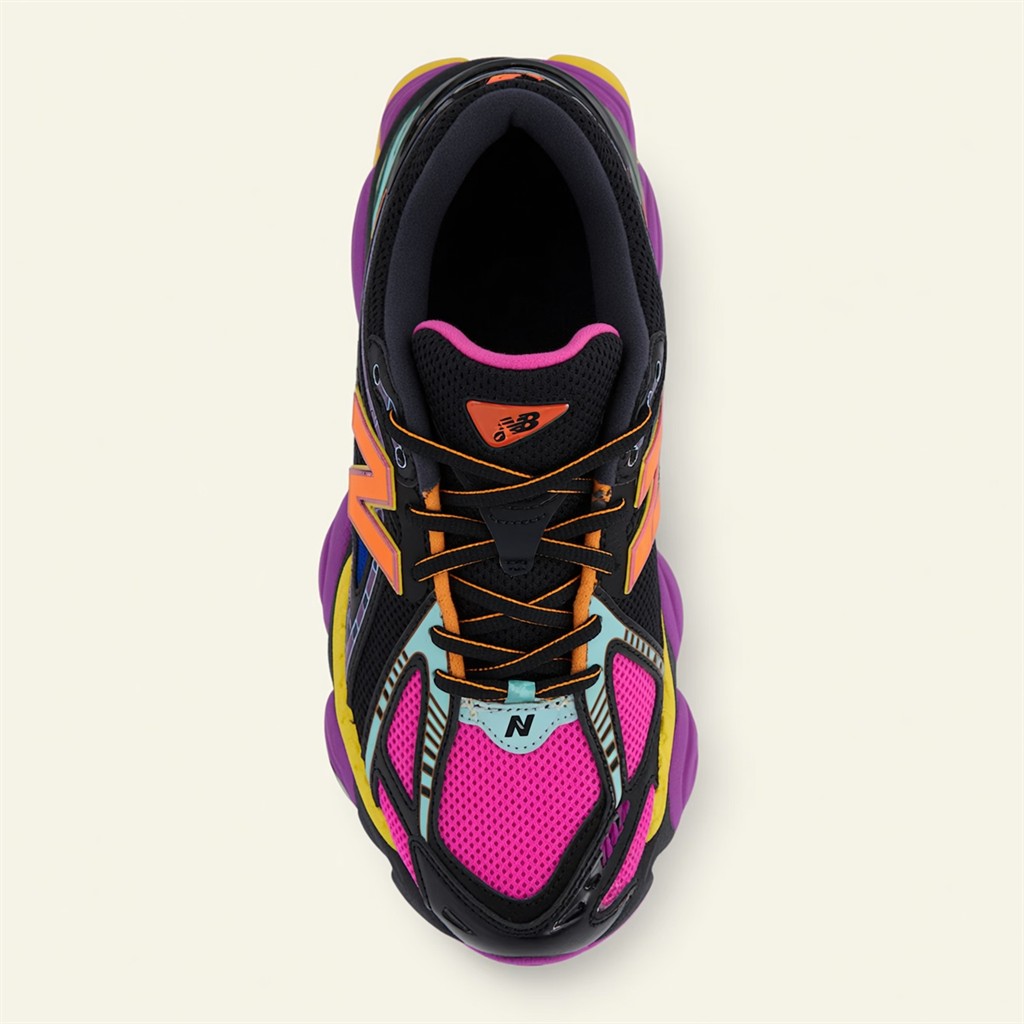 New Balance 1906R — Rose / Jaune / Bleu vue 5