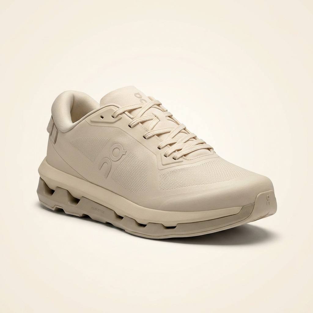 On Cloudrunner — Sable / Beige vue 3
