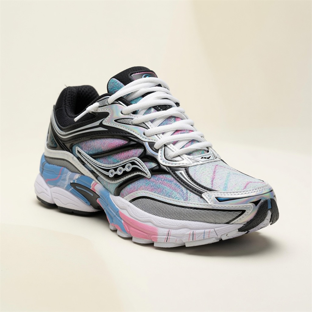 Saucony ProGrid Omni 9 — Multi-Color / Black / White