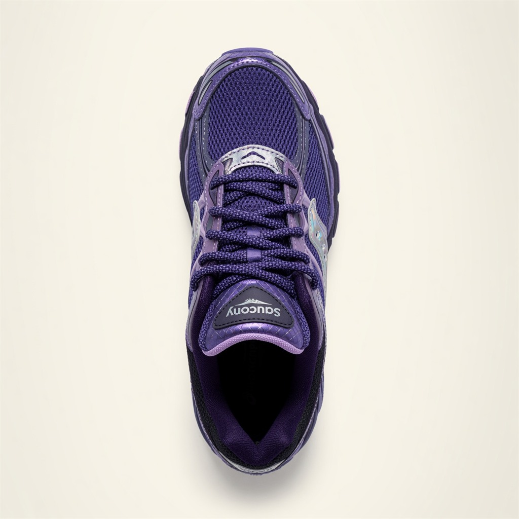 Saucony ProGrid Omni 9 — Violet / Noir / Argent vue 5